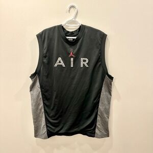 Air‎ Jordan Mens Size XXL Black Cement Elephant Print Jersey Tank Vintage Rare